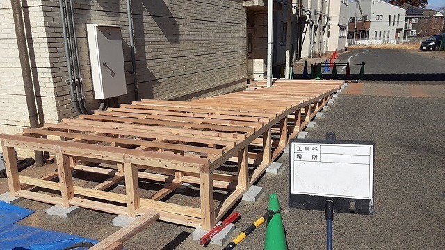 【現場レポート】スロープ新設_d0176793_08222639.jpg