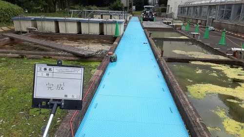【公共工事】研究所 縞鋼板蓋交換工事②_d0176793_09355948.jpg