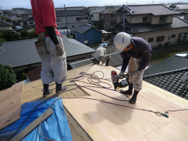 【現場レポート】 ひたちなか市磯崎 O様邸屋根瓦改修工事_d0176793_1031455.jpg
