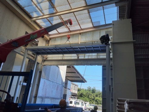 【民間工事】コンベア改修工事_d0176793_10334901.jpg