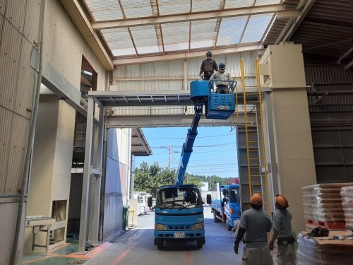 【民間工事】コンベア改修工事_d0176793_10361840.jpg