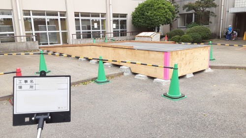 仮設スロープ製作_d0176793_11390562.jpg