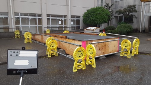 仮設スロープ製作_d0176793_11390785.jpg