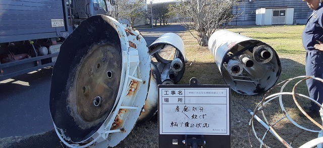 【現場レポート】高架水槽解体撤去_d0176793_12020793.jpg