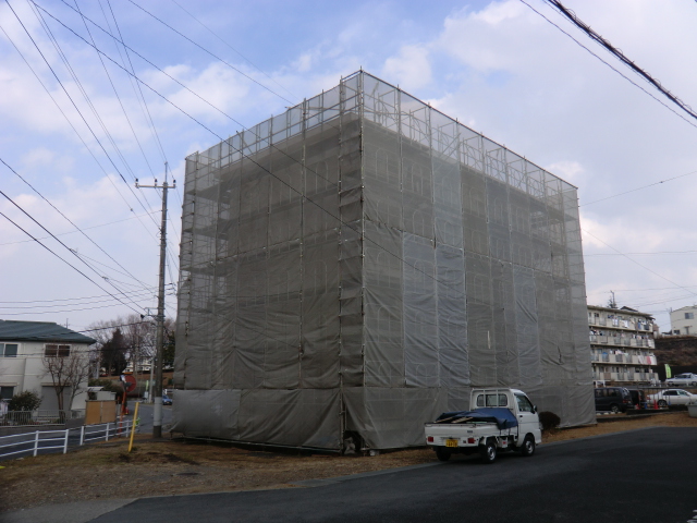 【現場レポート】　薬師台アパート　22・23号棟改修工事_d0176793_12145499.jpg
