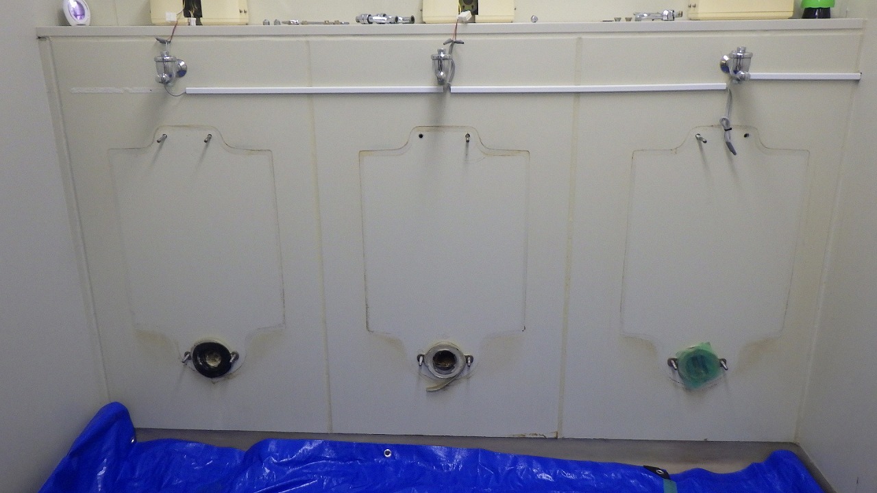 【現場レポート】トイレ背面壁内漏水修繕作業_d0176793_14033693.jpg