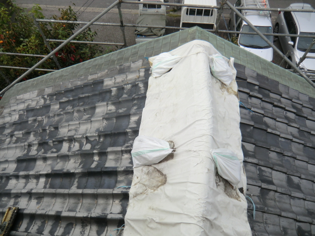 瓦　⇒　金属屋根_d0176793_1455523.jpg