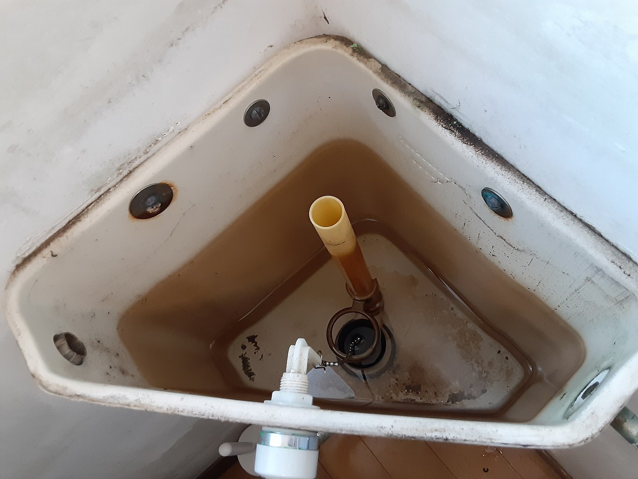 【現場レポート】トイレボールタップ交換作業_d0176793_15330715.jpg
