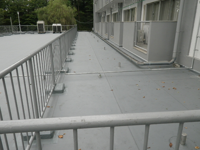 【現場レポート】★★完成★★ 天清寮外壁・屋上防水改修工事_d0176793_16114031.jpg