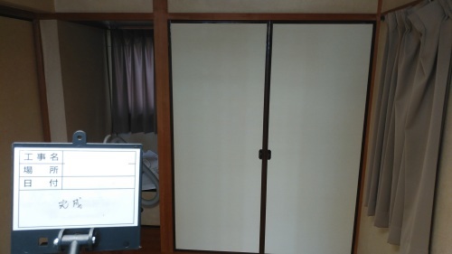 【現場レポート】納戸扉修繕_d0176793_16411030.jpg