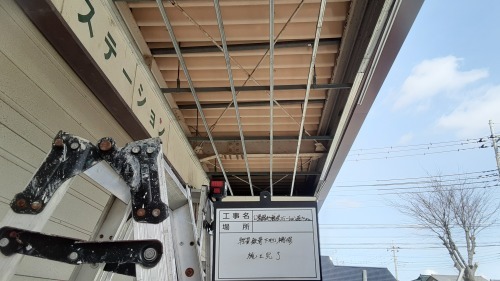 【現場レポート】庇パネル_d0176793_16434441.jpg