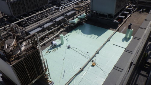 【現場レポート】工場内屋上防水改修工事①_d0176793_17131684.jpg