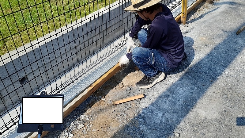 【土木】公園フェンスの更新!!part2_d0176793_17434088.jpg