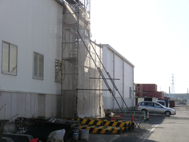 【現場レポート】 くん蒸上屋外災害復旧工事_d0176793_17573998.jpg