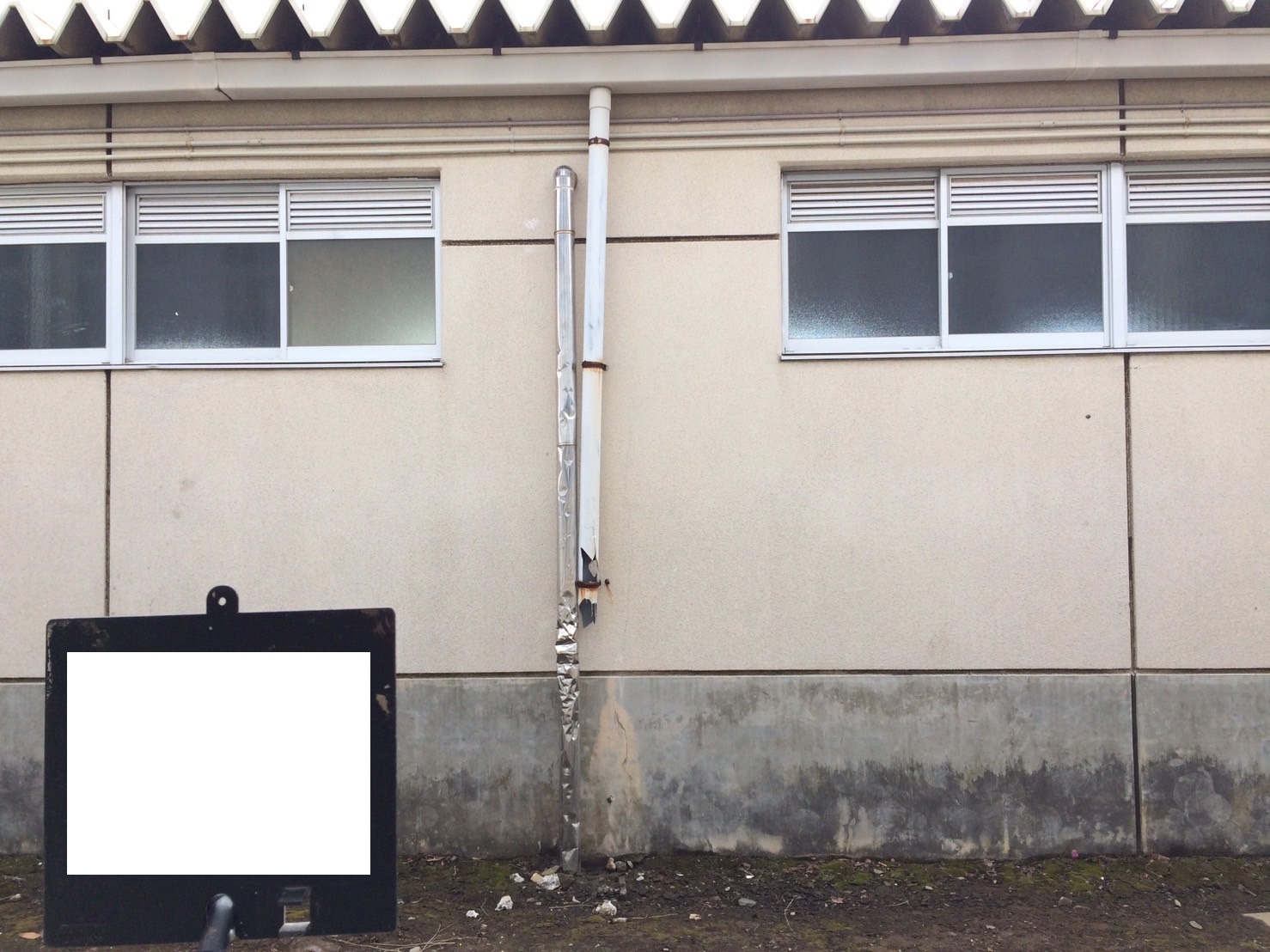 【現場レポート】竪樋交換_d0176793_18233377.jpg