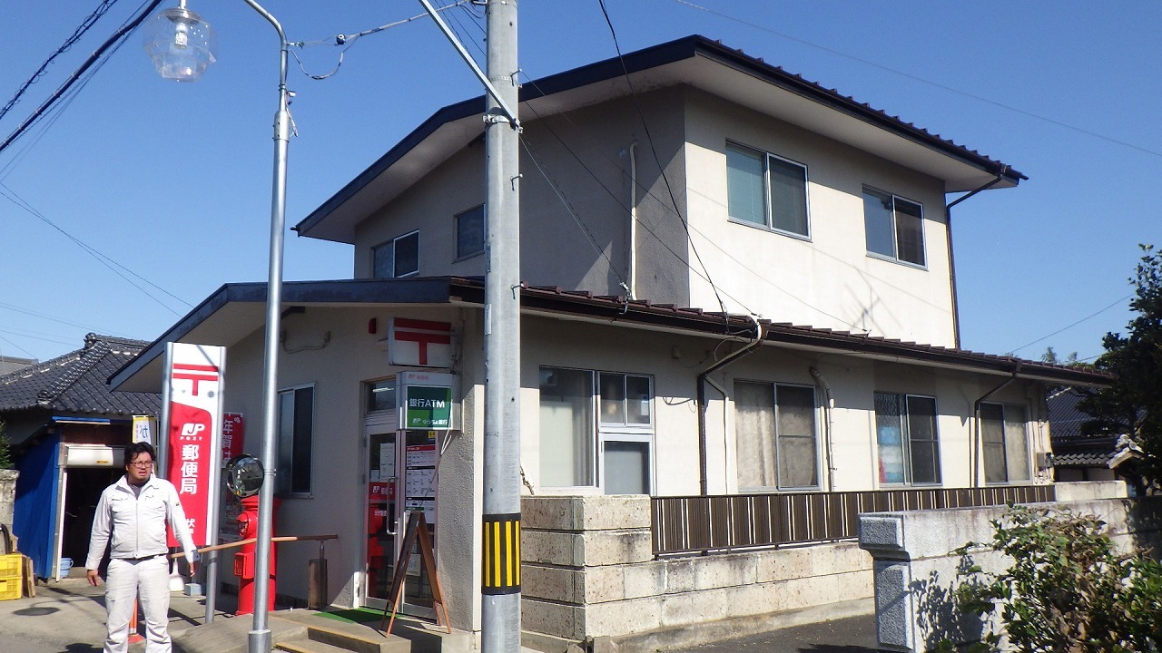 【現場レポート】郵便局外壁塗装作業(総集編)_d0176793_18263218.jpg