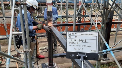 【公共工事】渡り廊下改修工事②_d0176793_18583642.jpg