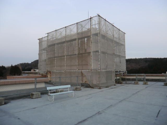 現場レポート~県立小瀬高校本館屋上防水改修工事_d0176793_19244676.jpg