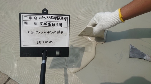 雨漏り補修工事_d0176793_19250884.jpg