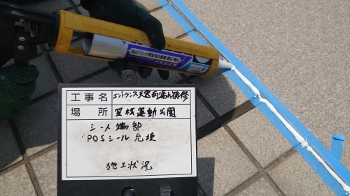 雨漏り補修工事_d0176793_19285868.jpg