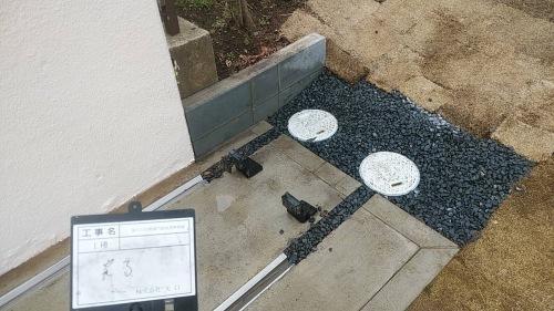 浸透桝設置工事_d0176793_20505354.jpeg