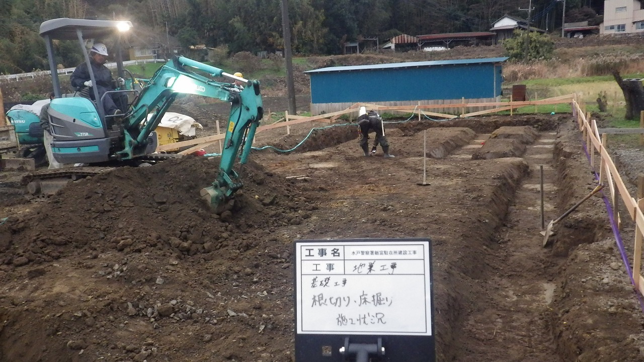 【現場レポート】飯富駐在所建設工事_d0176793_22344063.jpg