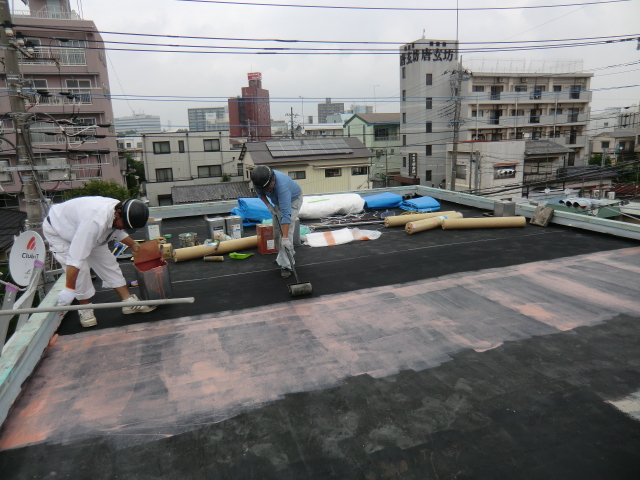 【現場レポート】　テナントビル屋上防水改修＠ひたちなか市_d0176793_9444154.jpg